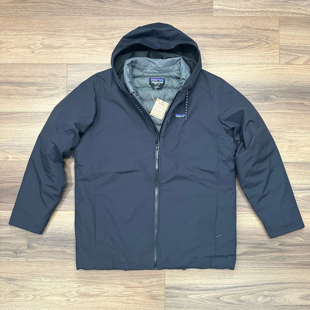 NEW Patagonia Downdrift 3 in 1 Jacket in Ink Black Size L